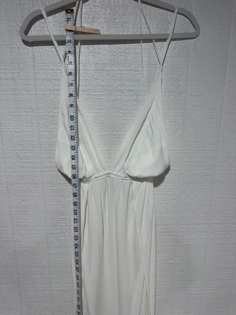 INDAH River Maxi Dress white cream size S/M - Picture 6 of 16